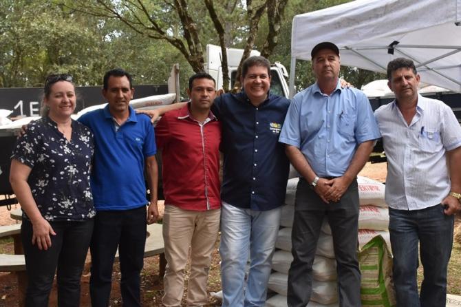Vereadores participam de lançamento do Pacote Agrícola 2017/2018